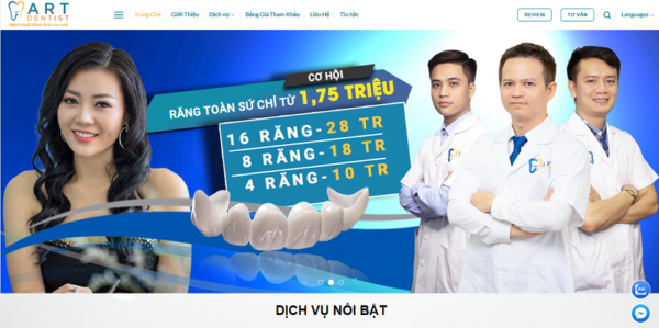 Liên hệ nha khoa quốc tế Art Dentist qua Hotline: 0983 222 696.